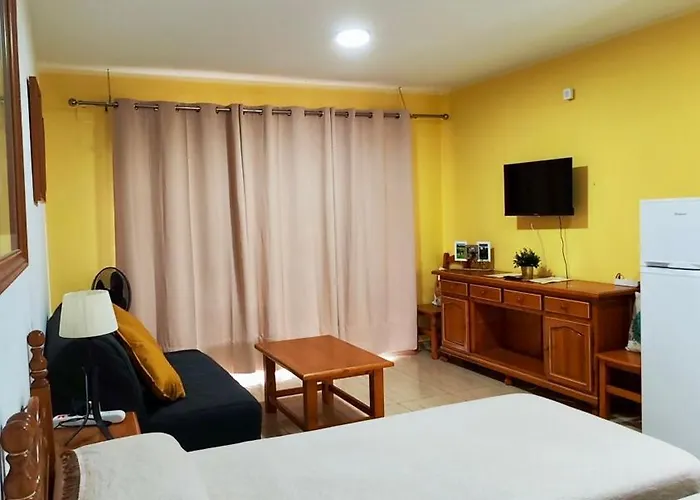 Encantador Estudio Con Terraza Privada Y Espectaculares Vistas Al Mar En Costa Del Silencio, Cerca De Cristianos Lejlighed